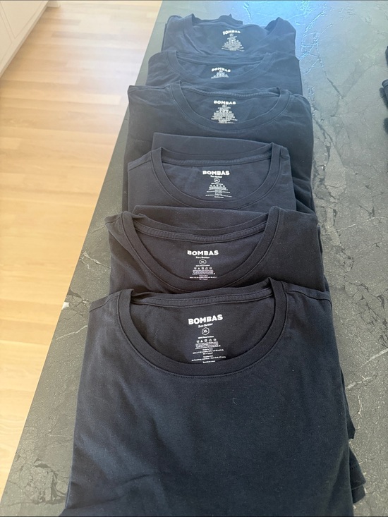 Bombas Other - Bombas Men's Short Sleeve Crew Neck Tee - Black (Pack)
